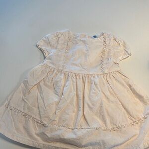 Baby B’Gosh light pink embroidered dress.